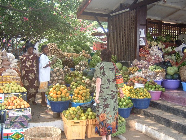 Market in Accra